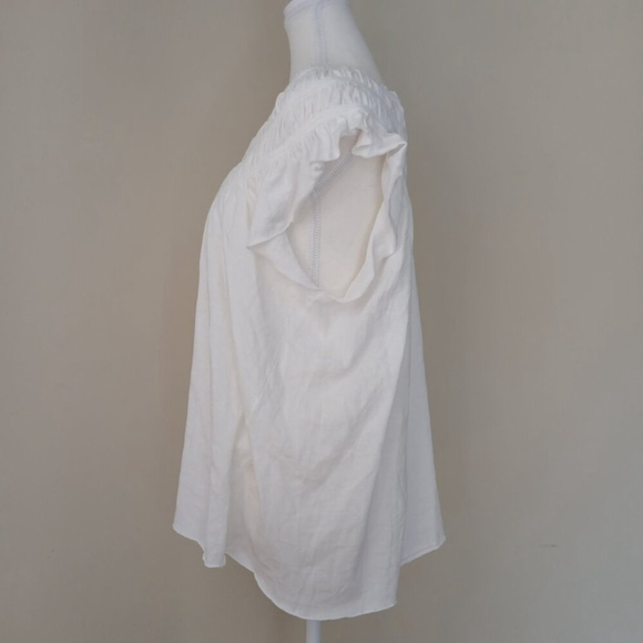 We The Free Coconut Tee in White Size Large - Picture 4 of 7